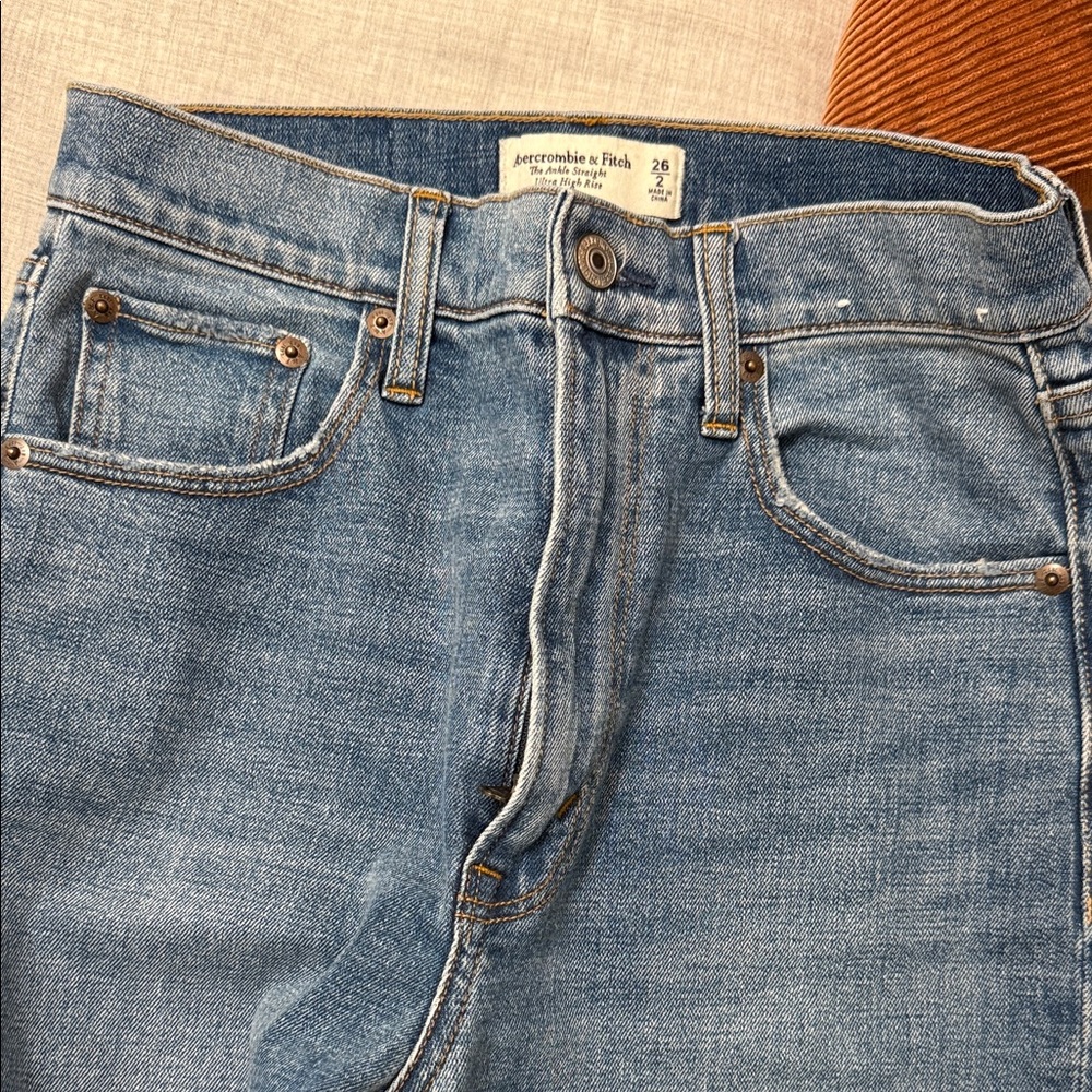 Abercrombie & Fitch Womens Blue Jeans